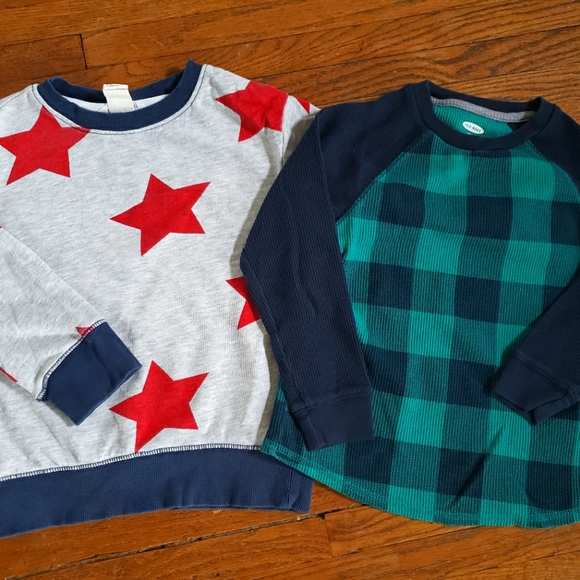 Old Navy H&M Long Sleeve Boy Shirts - Picture 1 of 2
